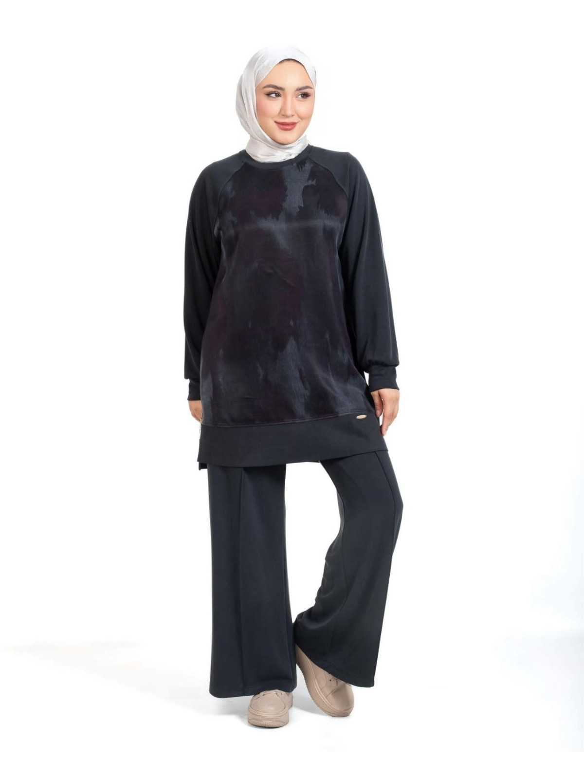 TRİPEN ANTRASİT İPEK CUPRA DETAYLI TAKIM